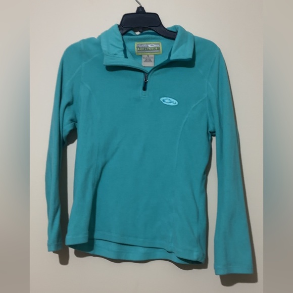 Drake Turquoise Pullover - Picture 1 of 3